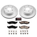 Power Stop 03-06 Jeep Wrangler Front & Rear Z17 Evolution Geomet Coated Brake Kit