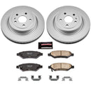 Power Stop 08-14 Cadillac CTS Front & Rear Z17 Evolution Geomet Coated Brake Kit