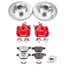 Power Stop 11-12 BMW 328i xDrive Front & Rear Z26 Street Warrior Brake Kit w/Calipers