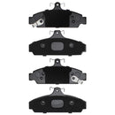DFC 84-87 Chevrolet Corvette Front 5000 Advanced Semi Metallic Brake Pads and Hardware Kit