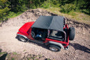 Bestop 97-02 Jeep Wrangler TJ Header Safari Bikini (Black Denim)