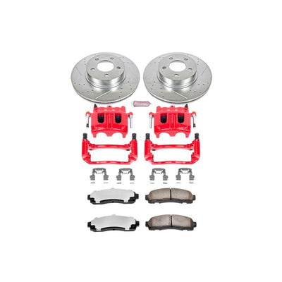 Power Stop 01-02 Ford Explorer Sport Front & Rear Z36 Truck & Tow Brake Kit w/Calipers