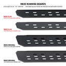 Go Rhino 19-26 GM 1500 Crew Cab RB30 Slim Running Board and Brackets Kit