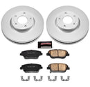 Power Stop 13-17 Kia Optima Front & Rear Z17 Evolution Geomet Coated Brake Kit