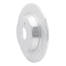 R1 15-20 Ford Edge Front & Rear Drilled & Slotted Silver Brake Rotor Set
