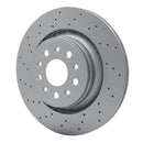 DFC 17-24 Maserati Levante Rear Drilled GeoSPEC Coated Rotor