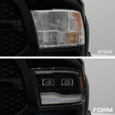 Form Lighting 2009-2018 Ram 1500/2500/3500 Sequential LED Projector Headlights (Pair)