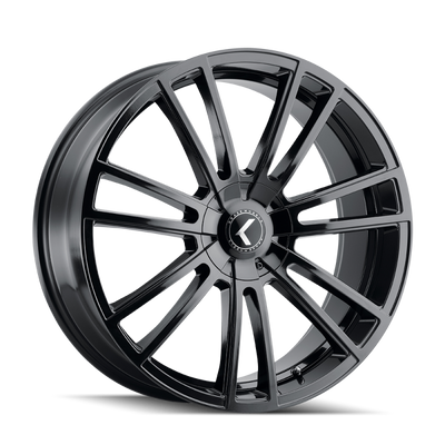 Kraze KR183 Spectra 20x8.5 / 5x110/127 BP / 38mm Offset / 72.62mm Hub Gloss Black Wheel