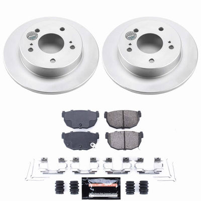 Power Stop 94-98 Nissan 240SX Rear Z23 Coated Brake Kit