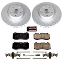 Power Stop 10-13 Mercedes-Benz S400 Front & Rear Z23 Evolution Sport Coated Brake Kit