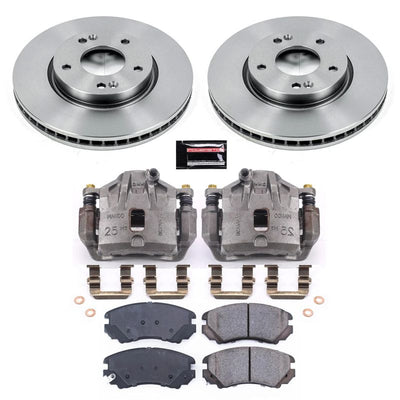 Power Stop 03-08 Hyundai Tiburon Front & Rear Autospecialty Brake Kit w/Calipers