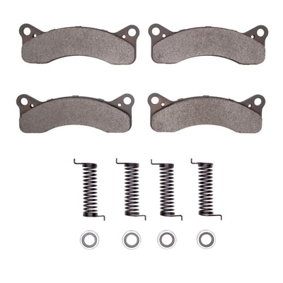 DFC 72-76 Ford F-350 2WD (Excl Super Duty) Front 5000 Adv Semi Metallic Brake Pads & Hardware Kit