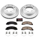 Power Stop 00-05 Ford Excursion Front & Rear Z17 Evolution Geomet Coated Brake Kit