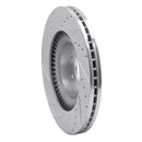 R1 10-16 Hyundai Genesis Coupe Front & Rear Drilled & Slotted Silver Brake Rotor Set