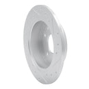 R1 89-91 Mazda RX-7 Rear Left Drilled & Slotted Silver Brake Rotor