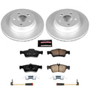Power Stop 03-06 Mercedes-Benz E500 Front & Rear Z23 Evolution Sport Coated Brake Kit