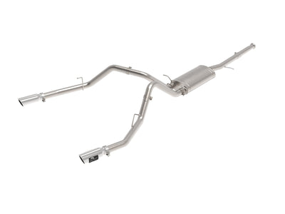 aFe Apollo GT Series Cat-Back Exhaust GM Trucks 09-18 V6-4.3L/V8-4.8/5.3L-Dual Rear Exit Polish Tips