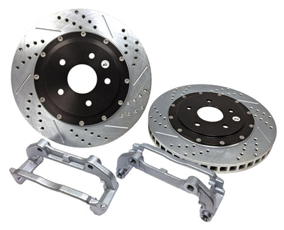 Baer Brakes 04-09 Cadillac XLR Eradispeed+ Front SDZ 2-Piece Performance Brake Rotors