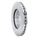 R1 17-25 Buick Enclave Front Drilled & Slotted Silver Brake Rotor Set