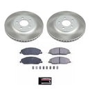 Power Stop 05-10 Ford Mustang Front and Rear Semi-Coated Rotor Kit