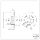 DFC GeoSPEC Coated Rotors - Plain