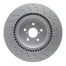 DFC 08-14 Lexus IS F Front Drilled GeoSPEC Coated Rotor