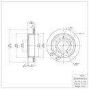 DFC GeoSPEC Coated Rotors - Plain