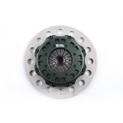 BLOX Racing Honda D-Series Twin Disc Clutch 7.25in Sprung by Edel for BLOX Racing