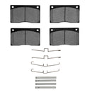DFC 73-97 Jaguar XJ12 Front 5000 Advanced Low Metallic Brake Pads and Hardware Kit