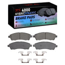 DFC 99-04 Ford F-350 Super Duty Rear Geospec Rotors w/4000 HybriDynamic Brake Pads w/Hardware