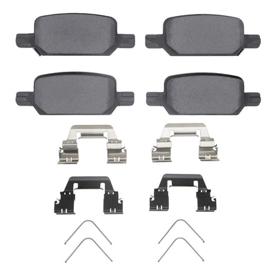 DFC 21-22 Chevrolet Colorado Rear Ultimate Duty Performance Brake Pads and Hardware Kit