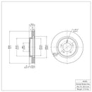 DFC GeoSPEC Coated Rotors - Plain