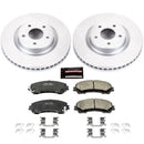 Power Stop 18-19 Infiniti Q50 Front & Rear Z17 Evolution Geomet Coated Brake Kit