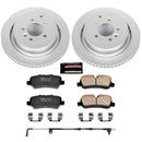 Power Stop 11-16 Land Rover LR4 Front & Rear Z23 Evolution Sport Coated Brake Kit