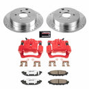 Power Stop 12-16 Subaru Impreza Front & Rear Z26 Street Warrior Brake Kit w/Calipers