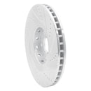R1 09-15 Cadillac CTS Front Drill & Slot Silver Rotors