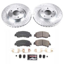 Power Stop 2018 Mitsubishi Eclipse Cross Front & Rear Z23 Evolution Sport Brake Kit