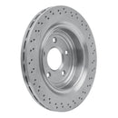 DFC 06-13 Cadillac XLR Rear Drilled Brake Rotor