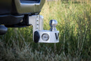 Weigh Safe 4in Drop Hitch w/Built-In Scale & 2in Shank (10K/12.5K GTWR) - Aluminum