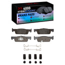 DFC 16-19 Smart Fortwo Front 4000 HybriDynamic Brake Pads and Hardware Kit