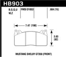 Hawk 15-17 Ford Mustang Shelby GT350/GT350R DTC-30 Front Race Pads
