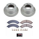 Power Stop 03-08 Chevrolet Express 3500 Front and Rear Semi-Coated Rotor Kit