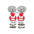 Power Stop 09-10 Subaru Forester Front & Rear Z26 Street Warrior Brake Kit w/Calipers