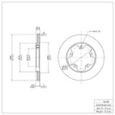 DFC Brake Rotors - Plain