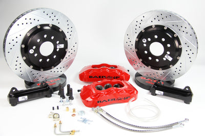 Baer Brakes 84-87 Chevrolet Corvette 13in Pro+ Rear SDZ Brake Kit - Comp Yellow