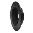 R1 98-02 Acura CL Rear Right Drilled & Slotted Black Brake Rotor