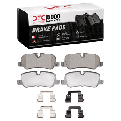 DFC 05-16 Land Rover Discovery (Latin America) Rear Euro 5000 Ceramic Brake Pads and Hardware Kit