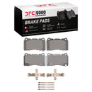 DFC 17-25 Honda Civic Hatchback Front 5000 Advanced Low Metallic Brake Pads and Hardware Kit