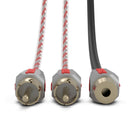 DS18 Level 3 RCA Wire Y Connector 1 Female to 2 Male Black + Red Kit