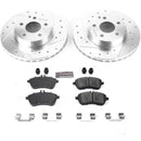 Power Stop 12-16 Mercedes-Benz C250 Front & Rear Z23 Evolution Sport Brake Kit